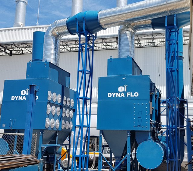 sistema de ventilacion mata chispa colectores