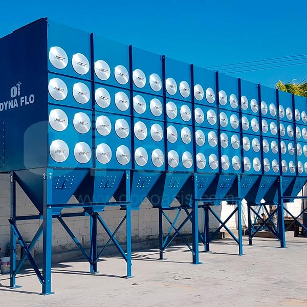 Colectores de polvo humos neblinas contacto sistemas industriales