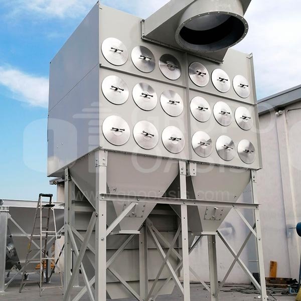 maquina industrial sistemas de ventilación industrial