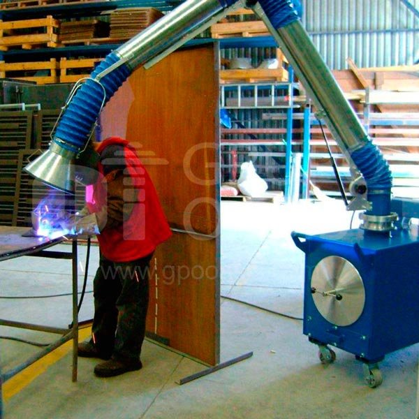 maquina industrial sistemas de ventilación industrial